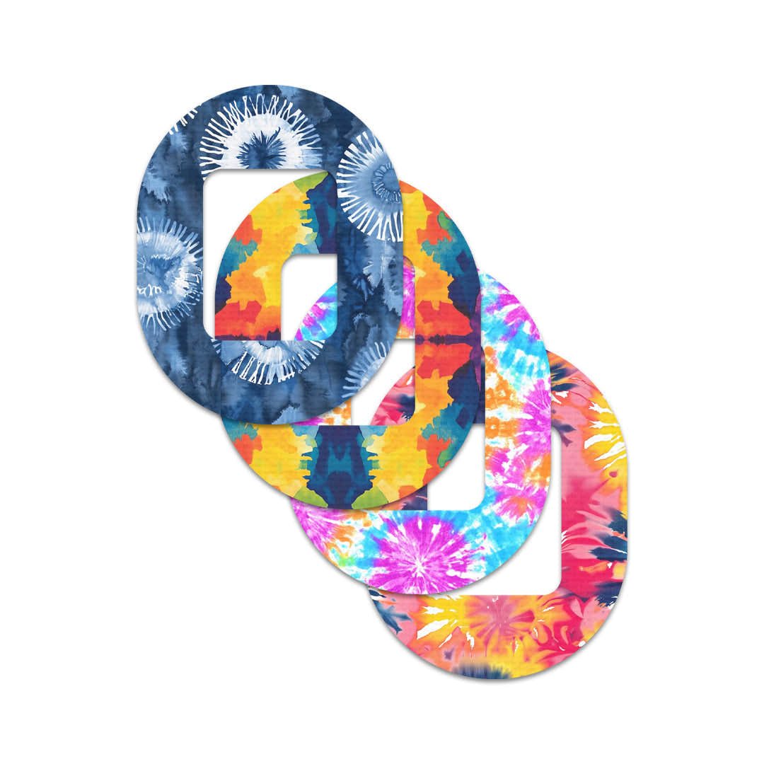 Tie Dye Variety Pack Tandem Mobi Decorative Patch Tape - Pump Peelz Tie Dye Variety Pack Tandem Mobi Decorative Patch Tape - Pump Peelz
