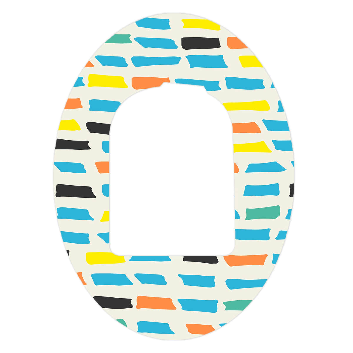 Colorful Sticks Pod Patch Tape - Pump Peelz Colorful Sticks Pod Patch Tape - Pump Peelz