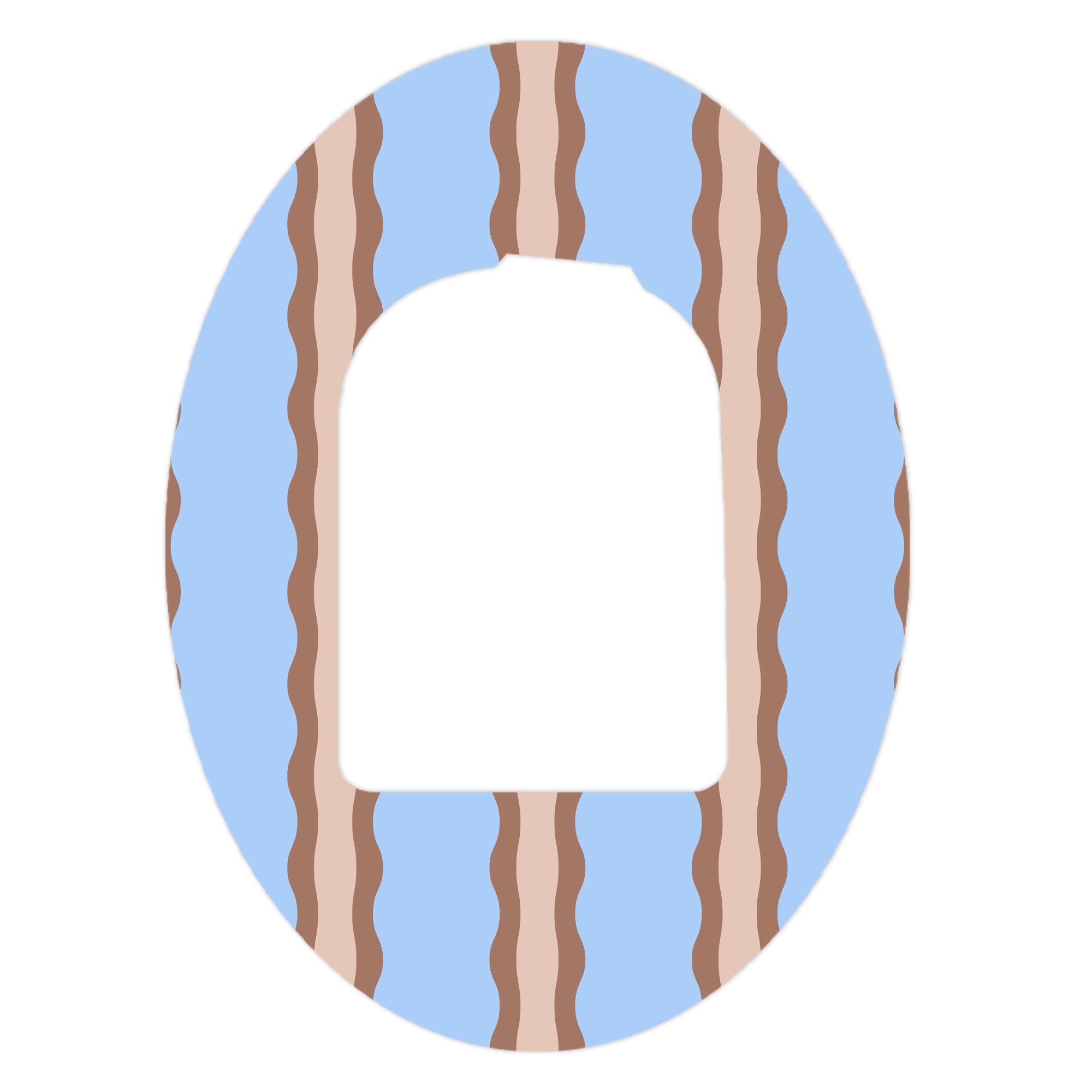 Boardwalk Waves Pod Patch Tape - Pump Peelz Boardwalk Waves Pod Patch Tape - Pump Peelz