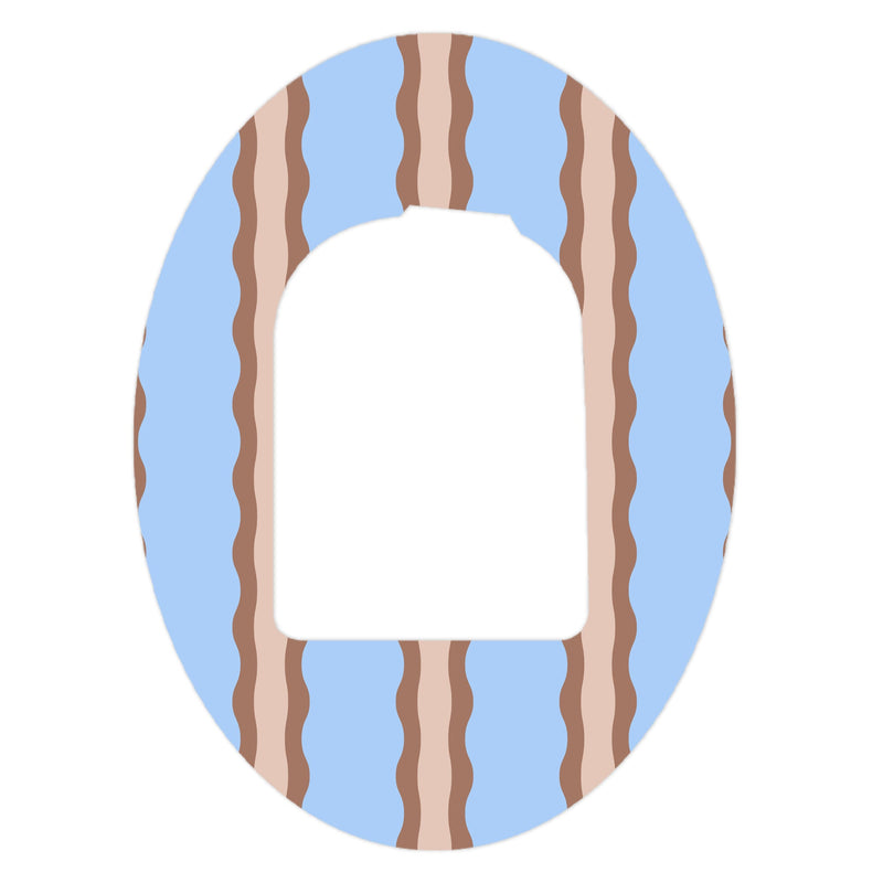 Boardwalk Waves Pod Patch Tape - Pump Peelz Boardwalk Waves Pod Patch Tape - Pump Peelz