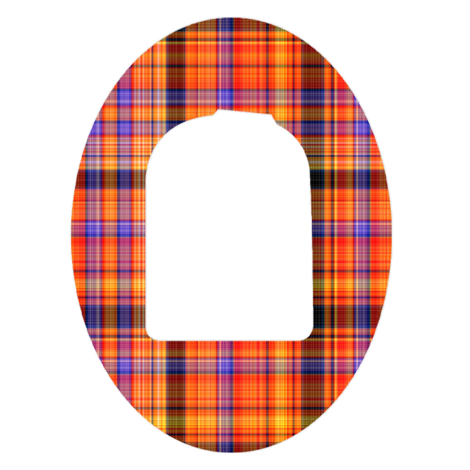 Pumpkin Plaid Pod Patch Tape - Pump Peelz Pumpkin Plaid Pod Patch Tape - Pump Peelz