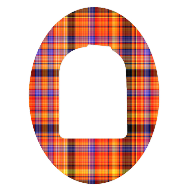 Pumpkin Plaid Pod Patch Tape - Pump Peelz Pumpkin Plaid Pod Patch Tape - Pump Peelz