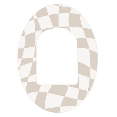 Creamy Check Pod Patch Tape - Pump Peelz Creamy Check Pod Patch Tape - Pump Peelz