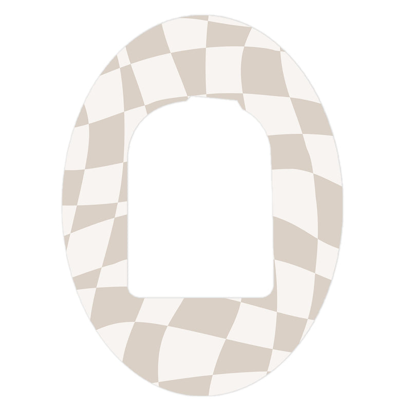 Creamy Check Pod Patch Tape - Pump Peelz Creamy Check Pod Patch Tape - Pump Peelz