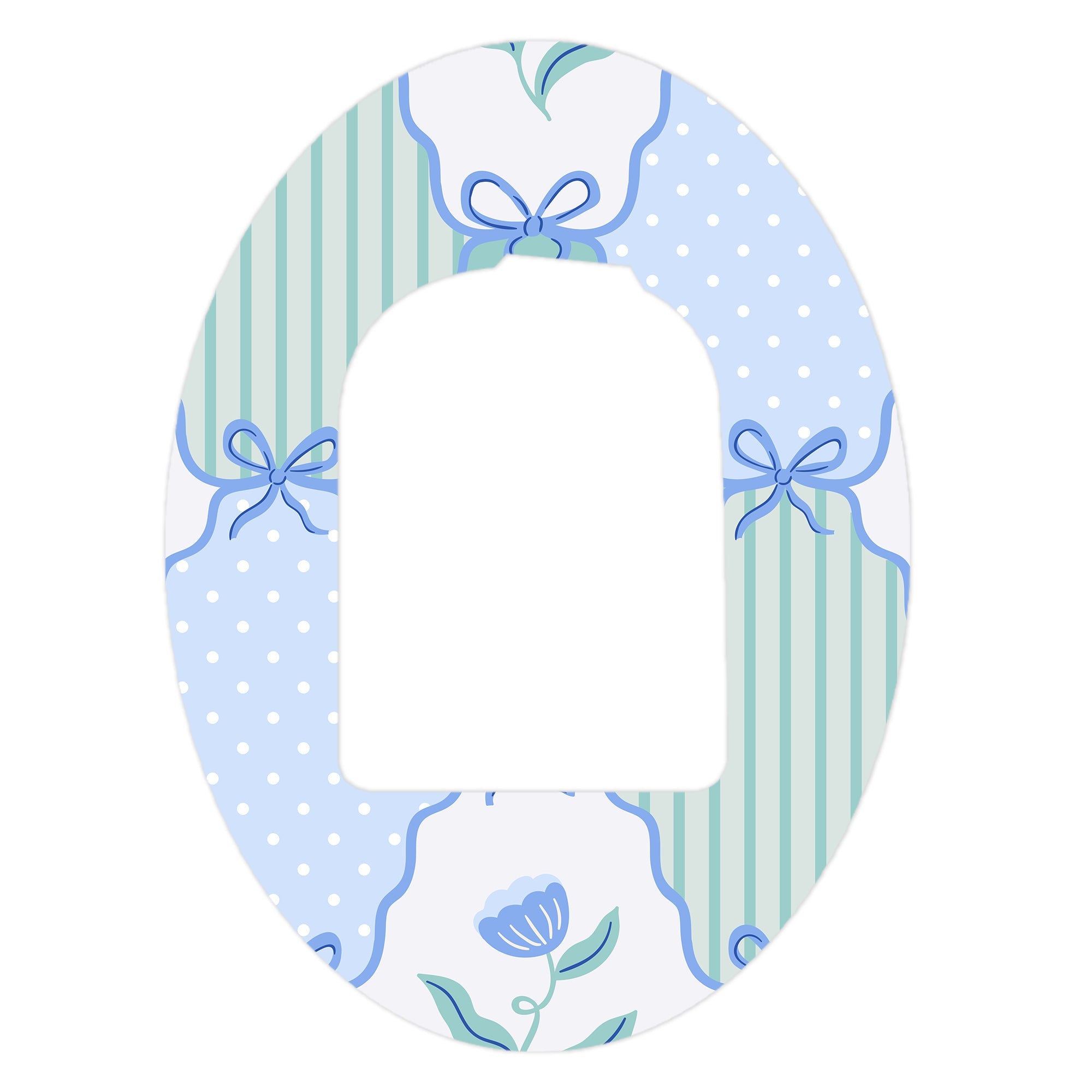 Cottage Bows Pod Patch Tape - Pump Peelz Cottage Bows Pod Patch Tape - Pump Peelz