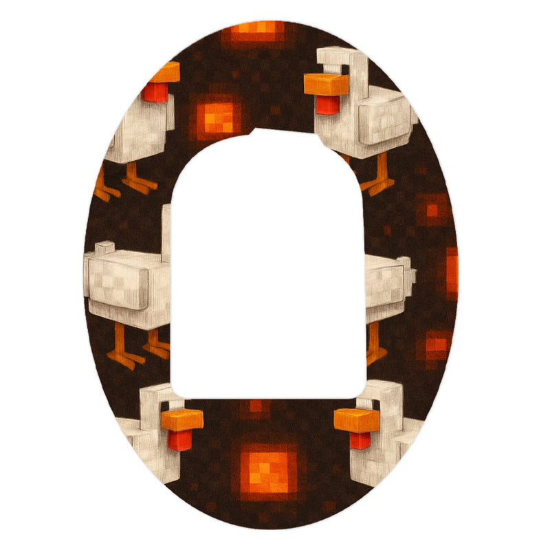 Inferno Chicken Pod Patch Tape - Pump Peelz Inferno Chicken Pod Patch Tape - Pump Peelz
