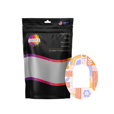 Wildflower Doodle Pod Patch Tape - Pump Peelz Wildflower Doodle Pod Patch Tape - Pump Peelz