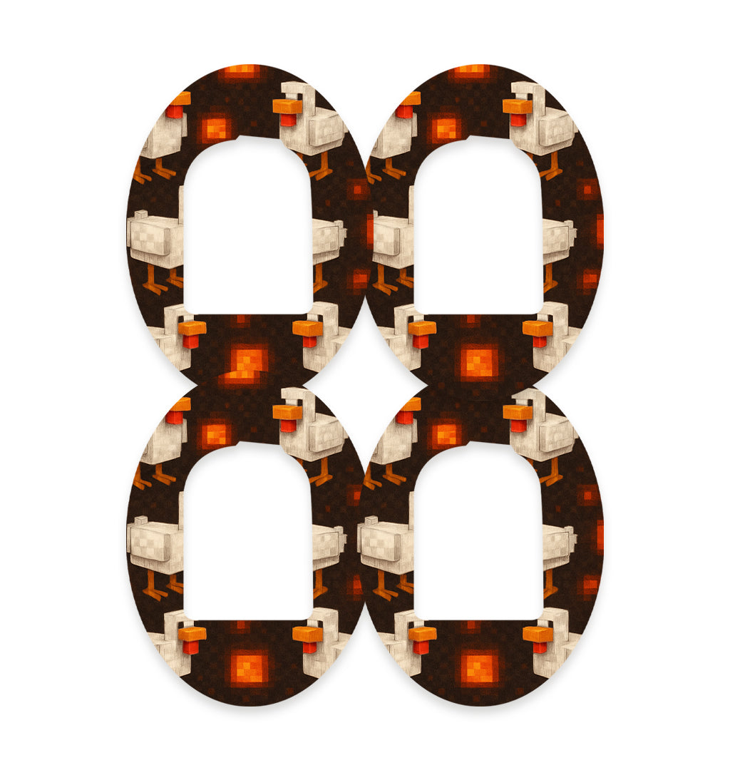 Inferno Chicken Pod Patch Tape - Pump Peelz Inferno Chicken Pod Patch Tape - Pump Peelz