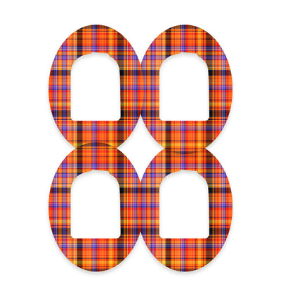 Pumpkin Plaid Pod Patch Tape - Pump Peelz Pumpkin Plaid Pod Patch Tape - Pump Peelz