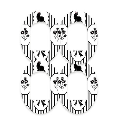 Midnight Cat Pod Patch Tape - Pump Peelz Midnight Cat Pod Patch Tape - Pump Peelz