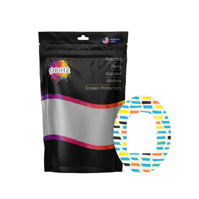 Colorful Sticks Pod Patch Tape - Pump Peelz Colorful Sticks Pod Patch Tape - Pump Peelz