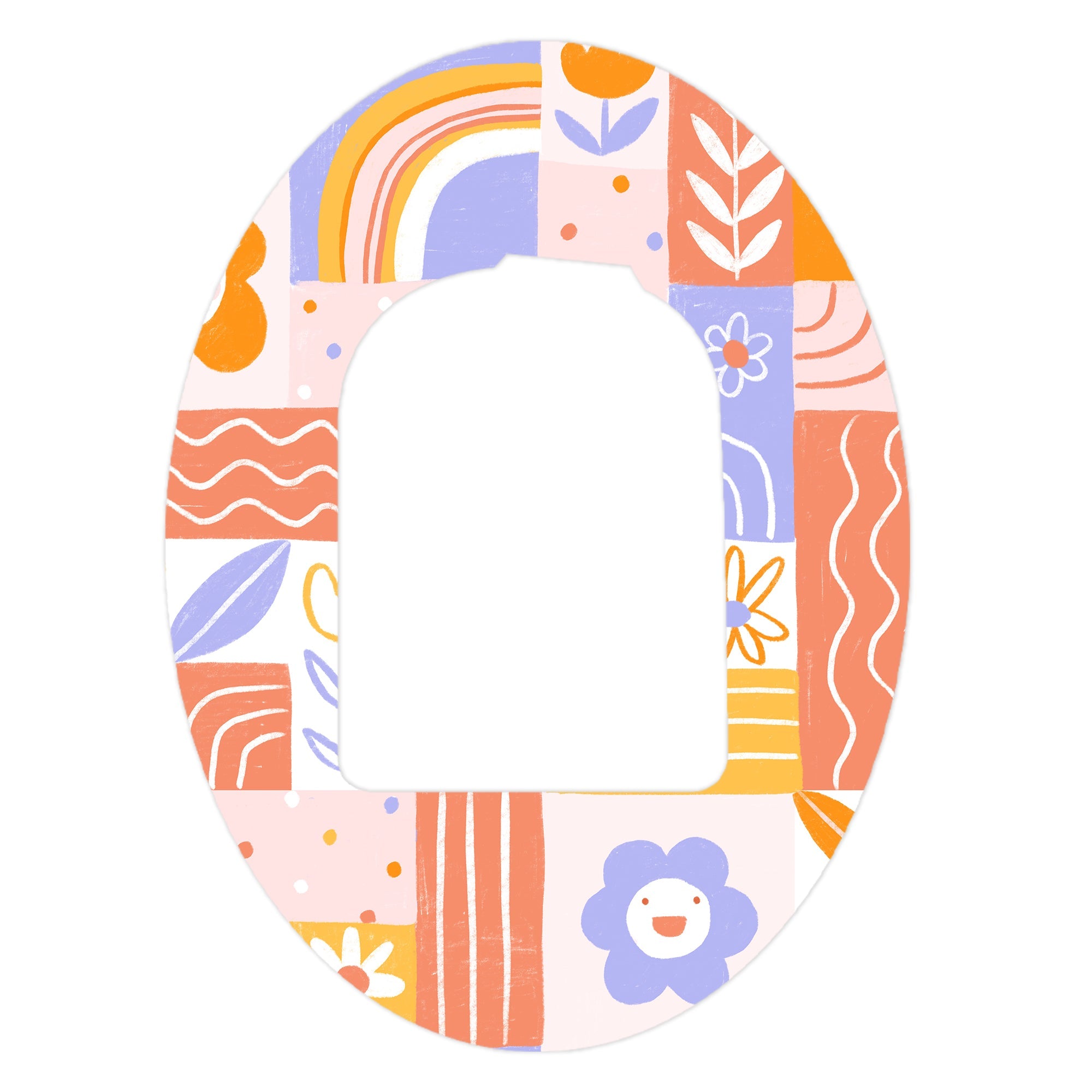 Wildflower Doodle Pod Patch Tape - Pump Peelz Wildflower Doodle Pod Patch Tape - Pump Peelz