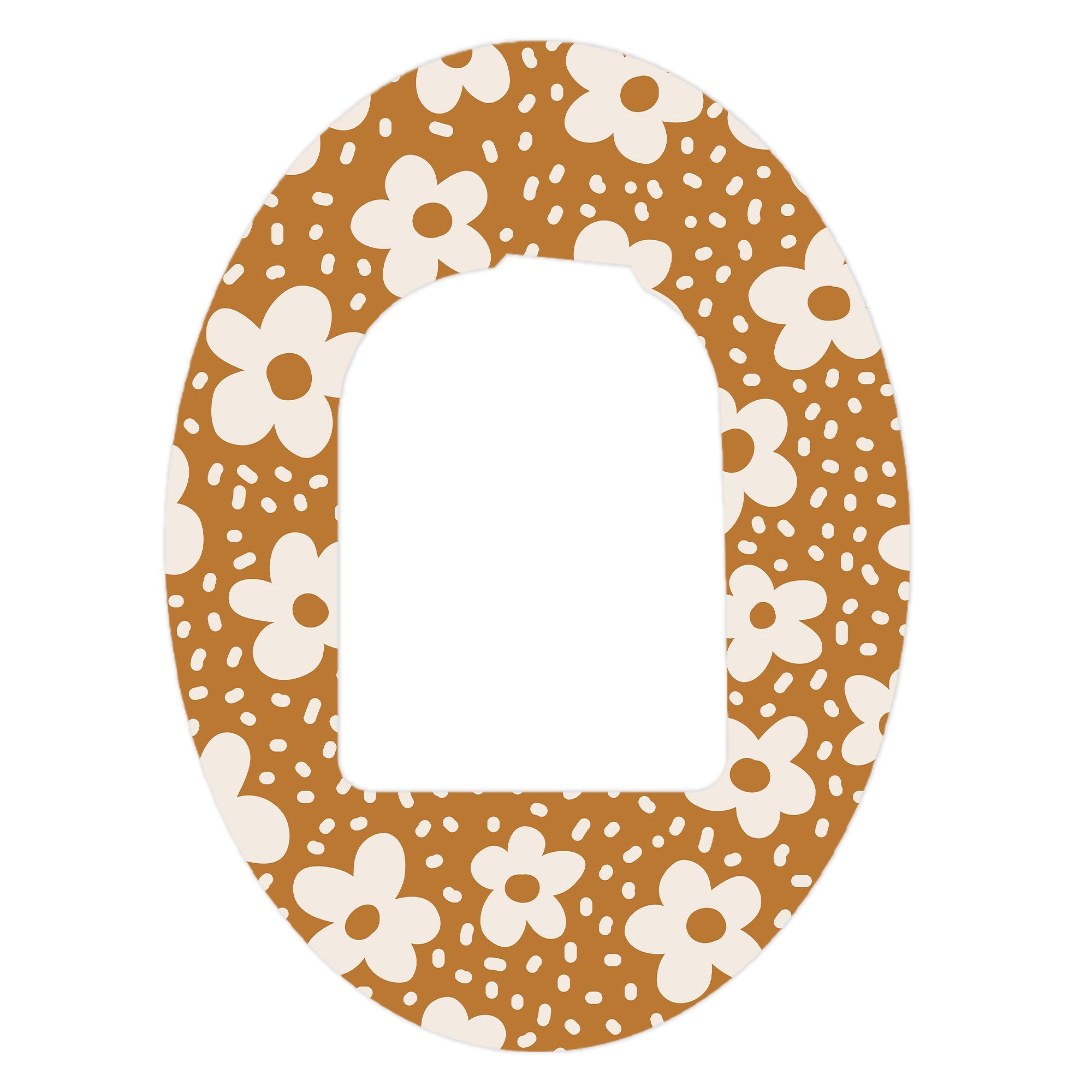 Caramel Daisies Pod Patch Tape - Pump Peelz Caramel Daisies Pod Patch Tape - Pump Peelz