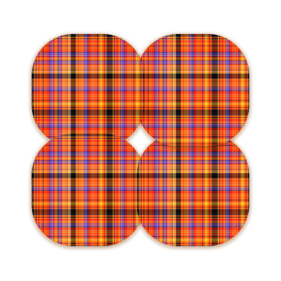 Pumpkin Plaid Overpatch Tape - Pump Peelz Pumpkin Plaid Overpatch Tape - Pump Peelz
