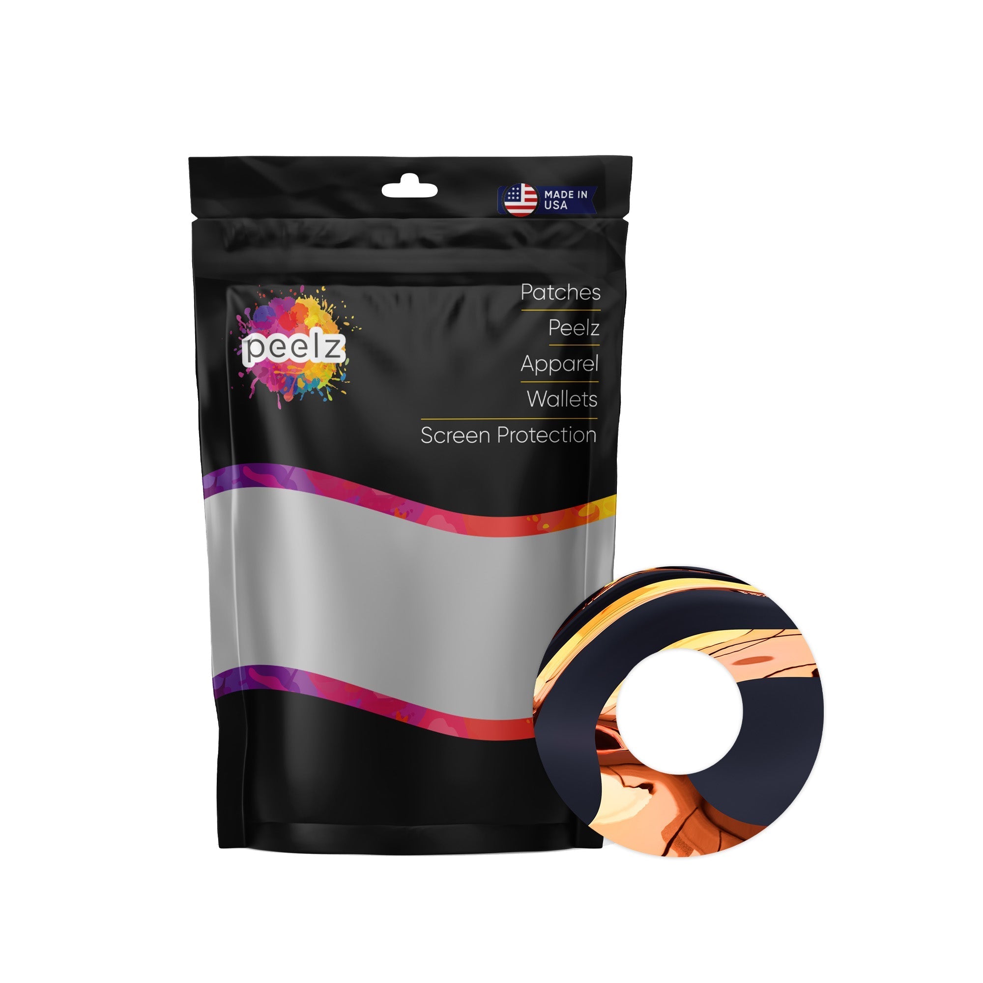 Lava Flow Patch Tape Designed for the FreeStyle Libre 2 Lava Flow Patch Tape Designed for the FreeStyle Libre 2