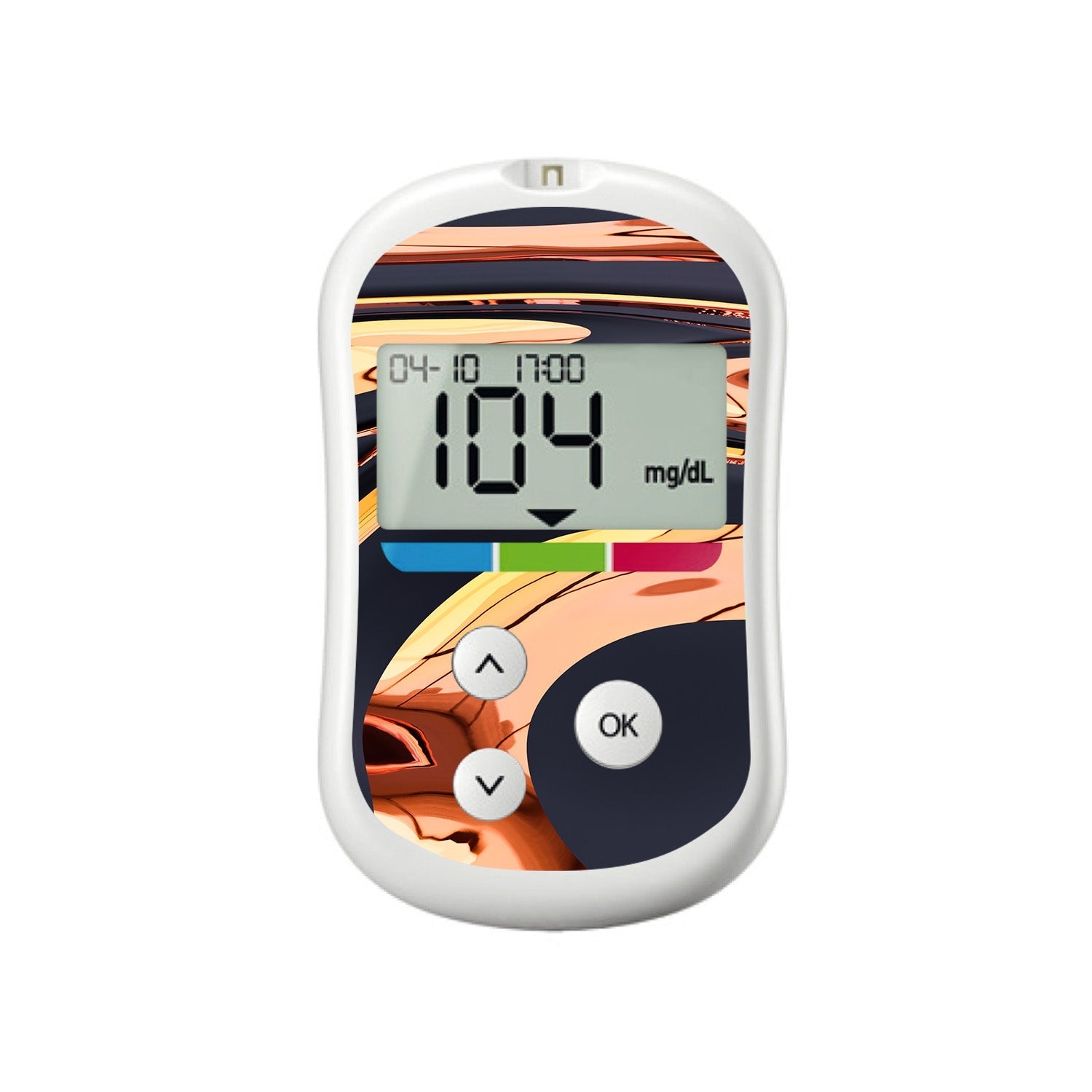Lava Flow for OneTouch Verio Flex Glucometer Lava Flow for OneTouch Verio Flex Glucometer