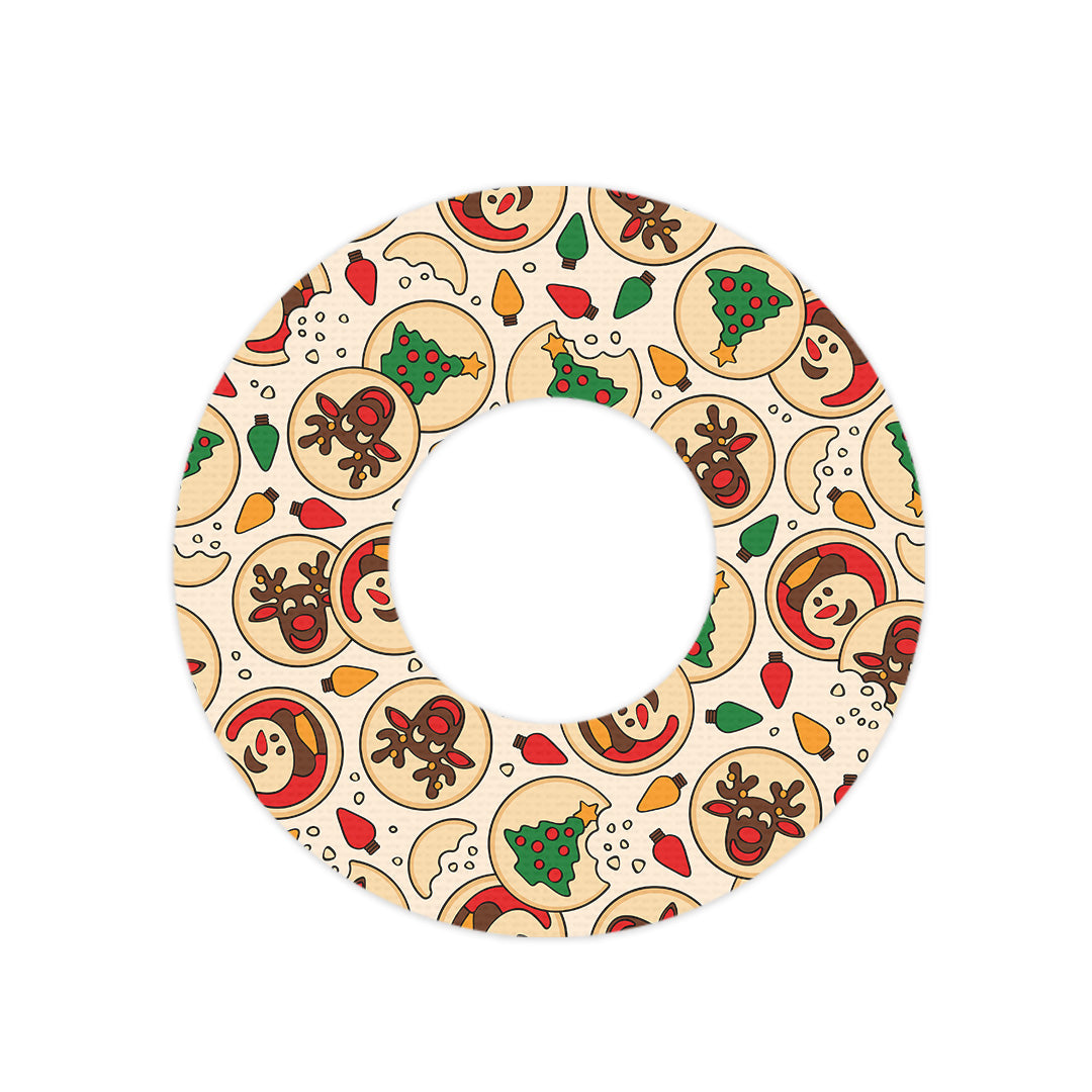 Santa's Cookies Freestyle Libre 2 Patch Tape - Pump Peelz Santa's Cookies Freestyle Libre 2 Patch Tape - Pump Peelz