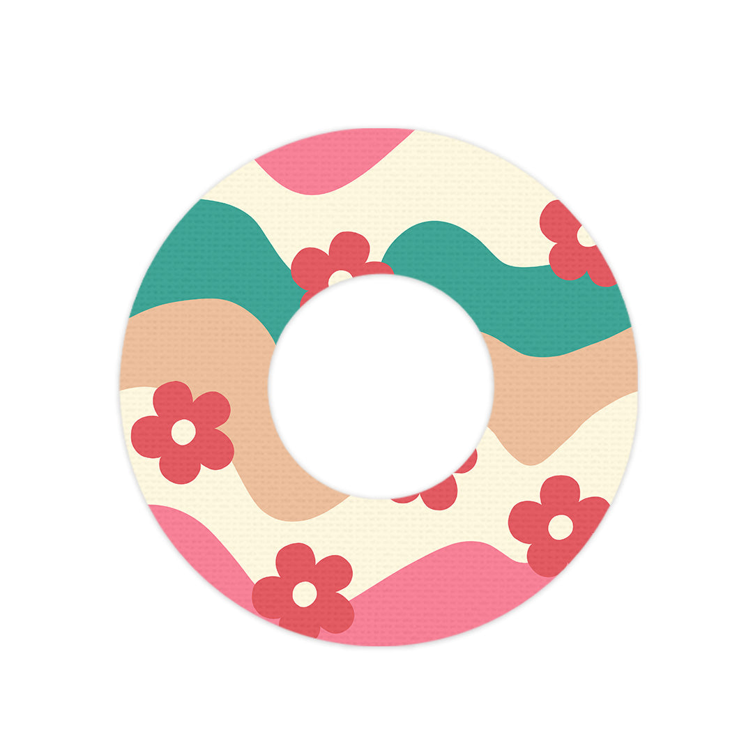 Retro Noel Freestyle Libre 2 Patch Tape - Pump Peelz Retro Noel Freestyle Libre 2 Patch Tape - Pump Peelz