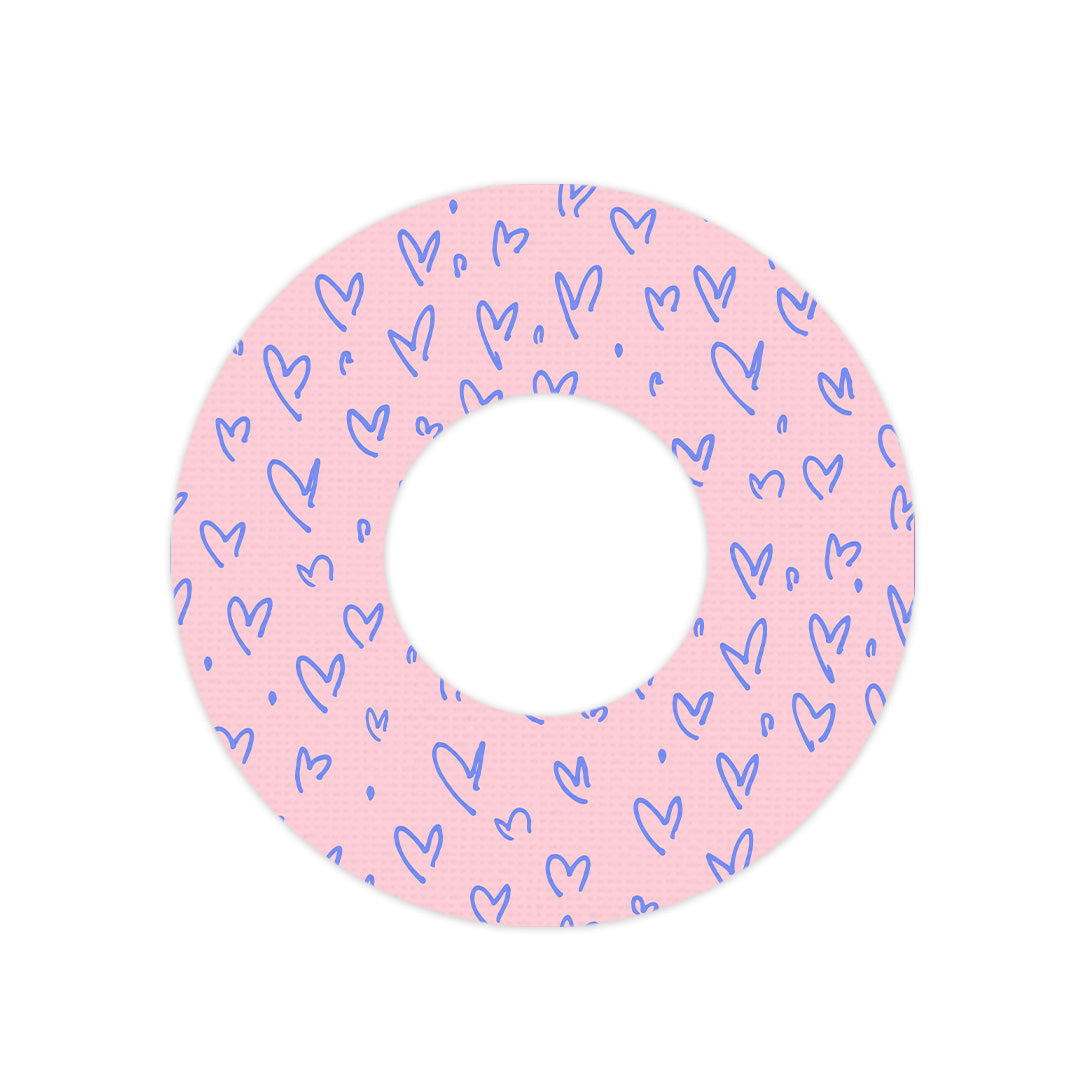 Love Language Freestyle Libre 2 Patch Tape - Pump Peelz Love Language Freestyle Libre 2 Patch Tape - Pump Peelz