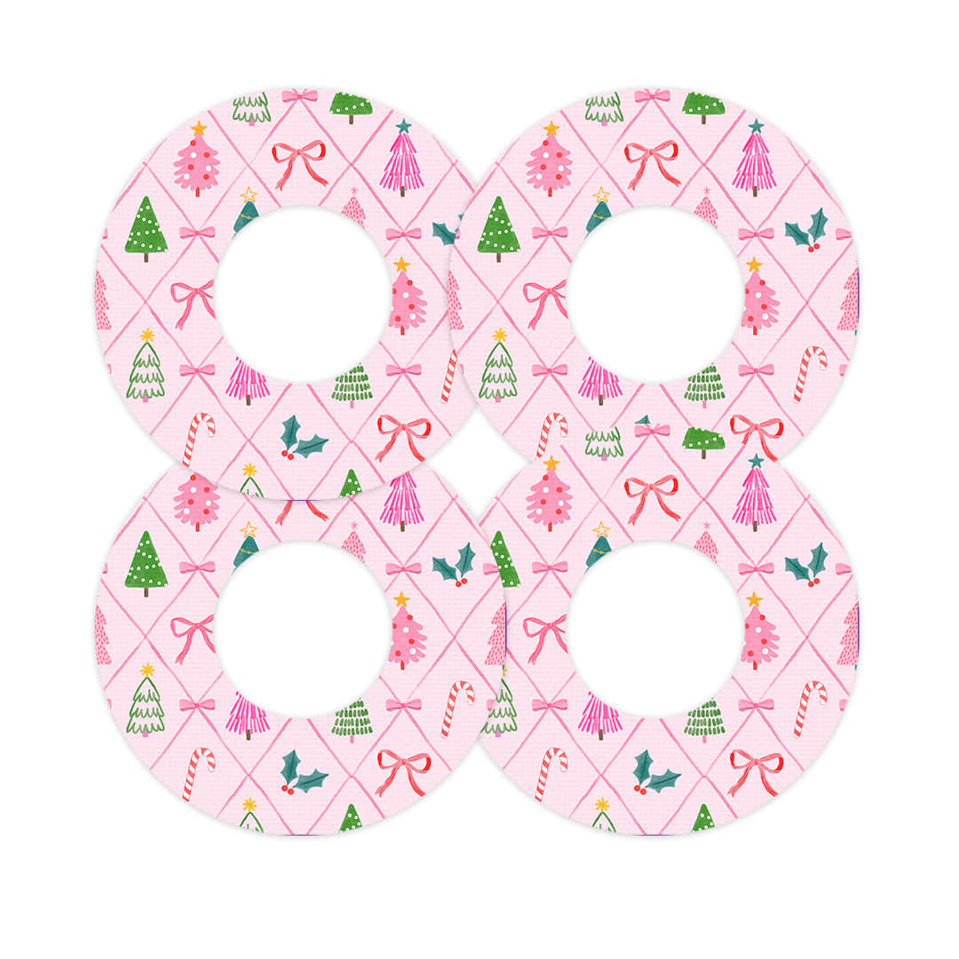 Coquette Christmas Freestyle Libre 2 Patch Tape - Pump Peelz Coquette Christmas Freestyle Libre 2 Patch Tape - Pump Peelz