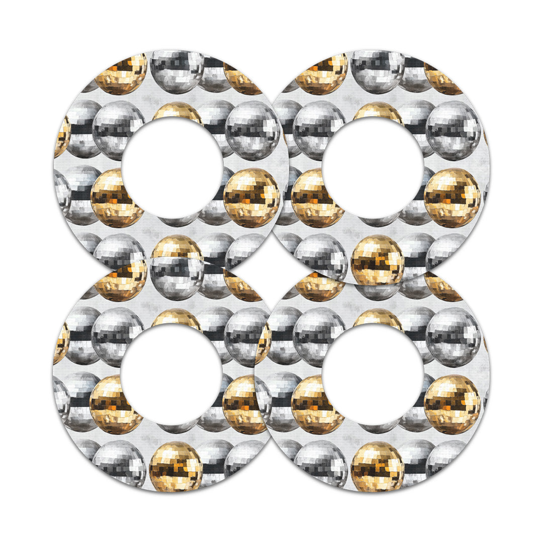 Disco Balls Freestyle Libre 2 Patch Tape - Pump Peelz Disco Balls Freestyle Libre 2 Patch Tape - Pump Peelz