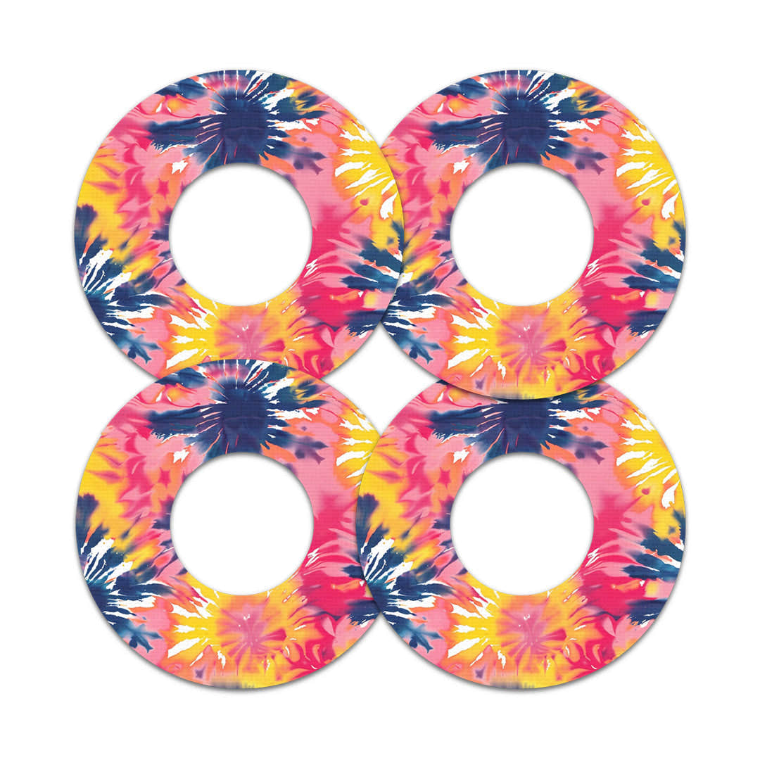 Summer Tie Dye Freestyle Libre 2 Patch Tape - Pump Peelz Summer Tie Dye Freestyle Libre 2 Patch Tape - Pump Peelz
