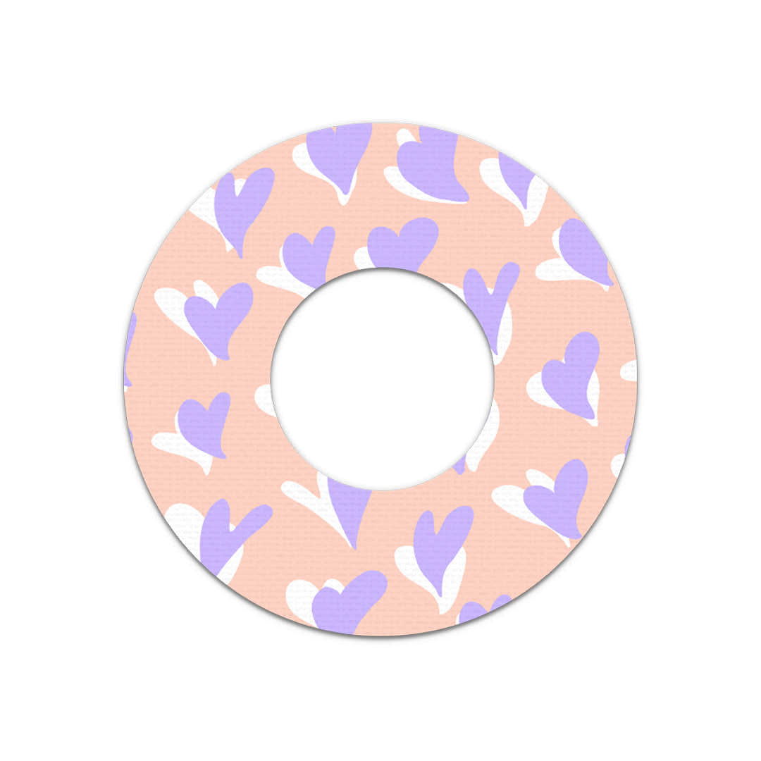 Lavender Love Freestyle Libre 2 Patch Tape - Pump Peelz Lavender Love Freestyle Libre 2 Patch Tape - Pump Peelz