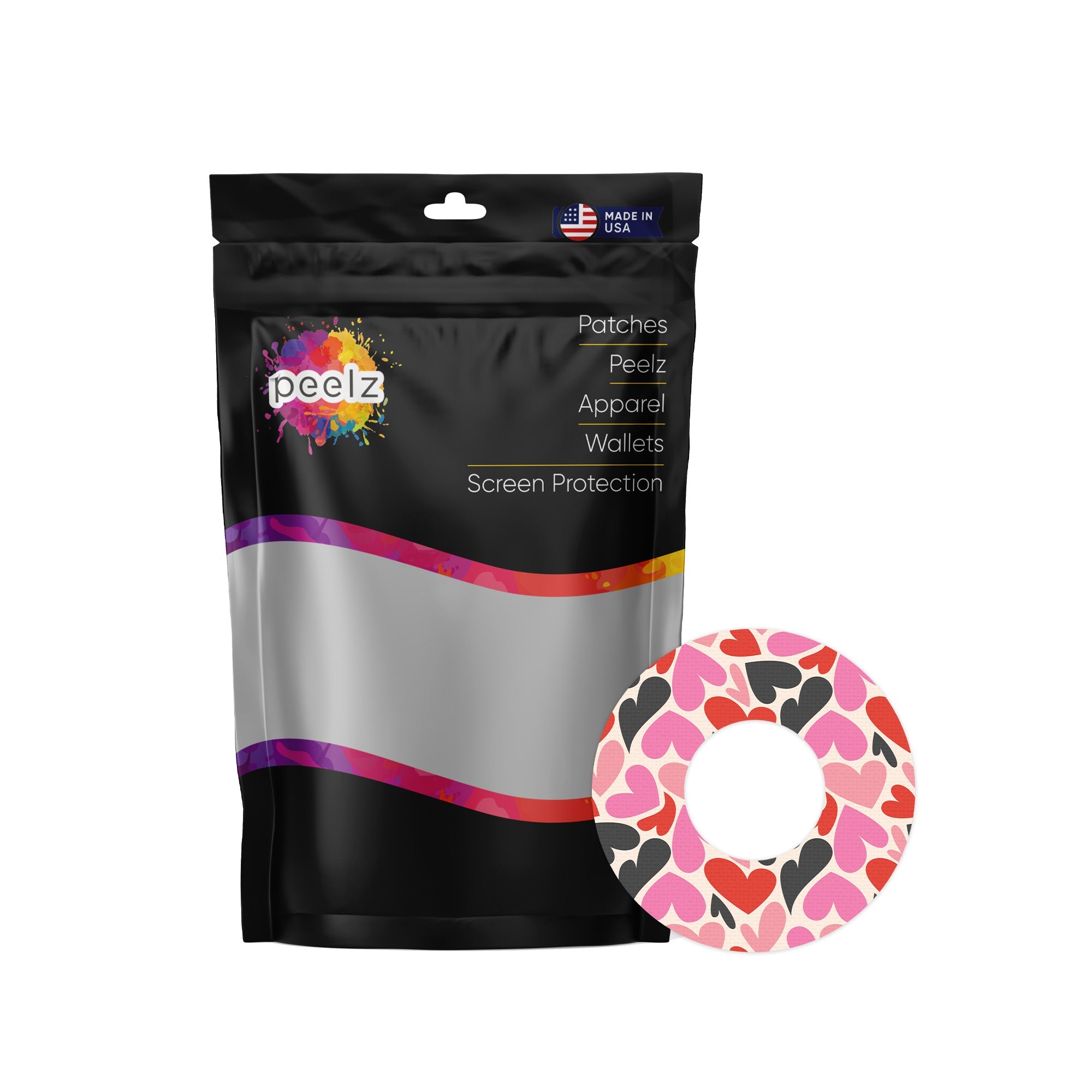 Love Language Freestyle Libre 2 Patch Tape - Pump Peelz Love Language Freestyle Libre 2 Patch Tape - Pump Peelz