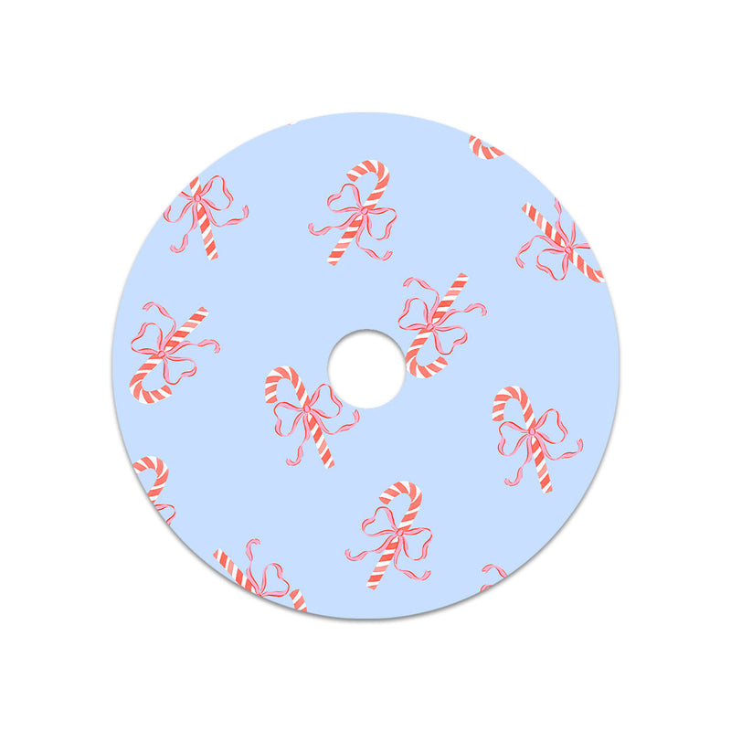 Candy Cane Lane Freestyle Libre 2 Sticker - Pump Peelz Candy Cane Lane Freestyle Libre 2 Sticker - Pump Peelz