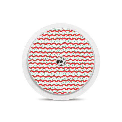 Christmas Icing Freestyle Libre 2 Sticker - Pump Peelz Christmas Icing Freestyle Libre 2 Sticker - Pump Peelz