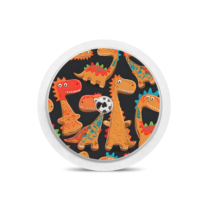 Jurassic Gingerbread Freestyle Libre 2 Sticker - Pump Peelz Jurassic Gingerbread Freestyle Libre 2 Sticker - Pump Peelz