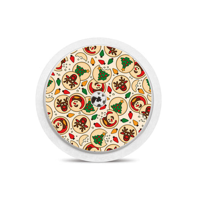 Santa's Cookies Freestyle Libre 2 Sticker - Pump Peelz Santa's Cookies Freestyle Libre 2 Sticker - Pump Peelz