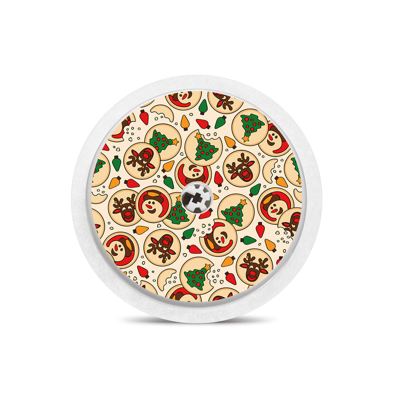 Santa's Cookies Freestyle Libre 2 Sticker - Pump Peelz Santa's Cookies Freestyle Libre 2 Sticker - Pump Peelz