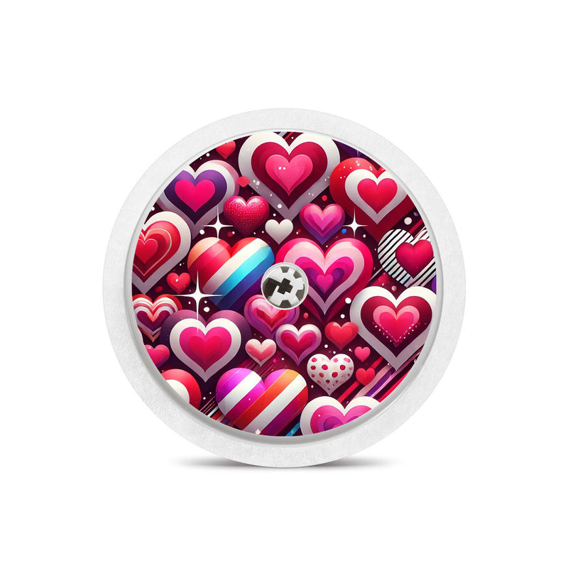 Sparkly Hearts Freestyle Libre 2 Sparkly Hearts Freestyle Libre 2