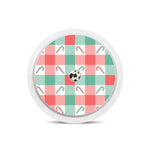 Peppermint Plaid Freestyle Libre 2 Sticker - Pump Peelz Peppermint Plaid Freestyle Libre 2 Sticker - Pump Peelz