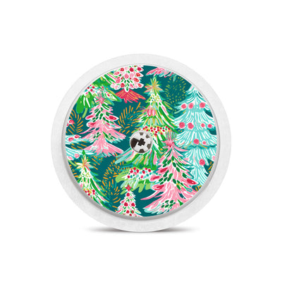 Festive Forest Freestyle Libre 2 Sticker - Pump Peelz Festive Forest Freestyle Libre 2 Sticker - Pump Peelz
