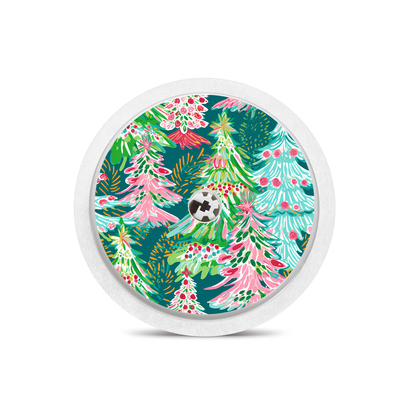 Festive Forest Freestyle Libre 2 Sticker - Pump Peelz Festive Forest Freestyle Libre 2 Sticker - Pump Peelz