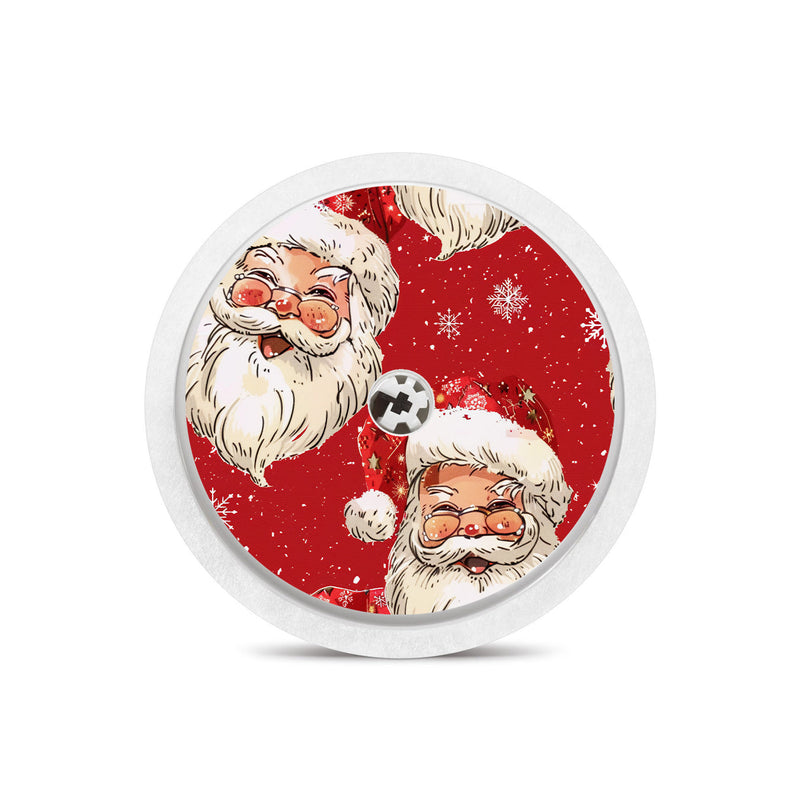 Jolly Old Saint Nick Freestyle Libre 2 Sticker - Pump Peelz Jolly Old Saint Nick Freestyle Libre 2 Sticker - Pump Peelz