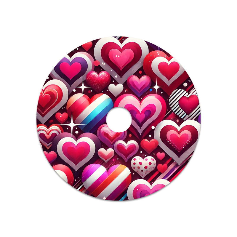 Sparkly Hearts Freestyle Libre 2 Sparkly Hearts Freestyle Libre 2
