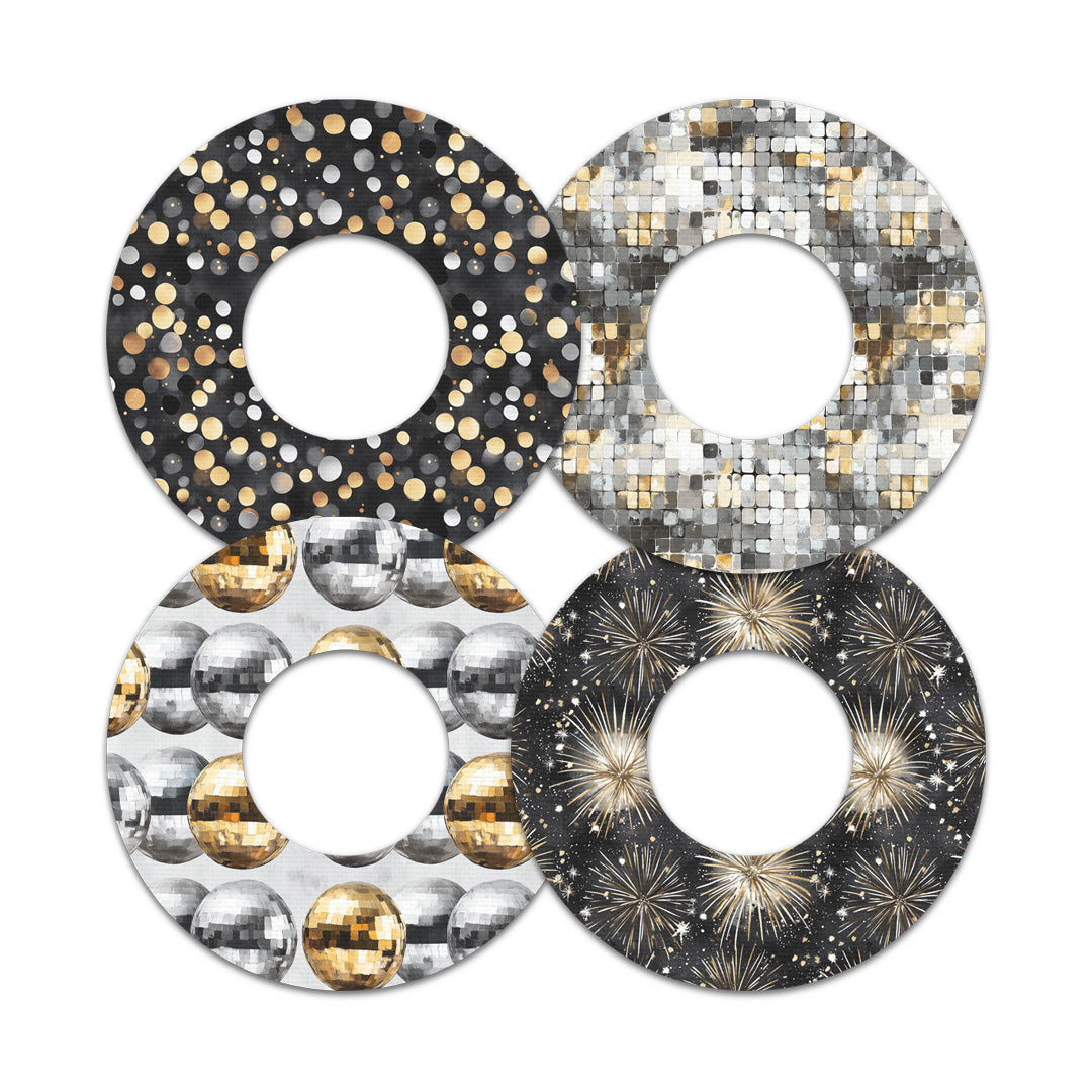 Champagne Glow Variety Freestyle Libre 2 Patch Tape - Pump Peelz Champagne Glow Variety Freestyle Libre 2 Patch Tape - Pump Peelz