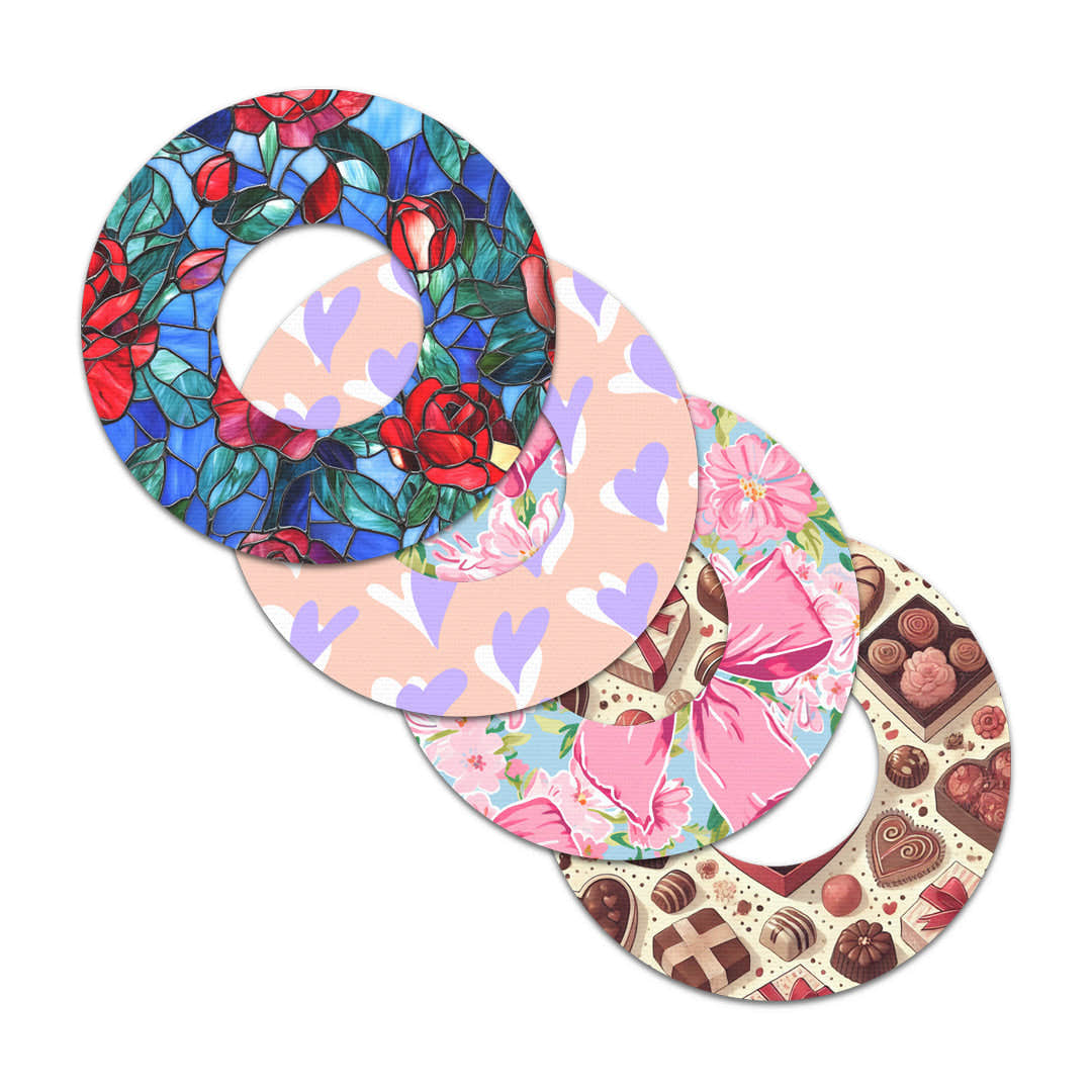 Valentine Variety Pack Freestyle Libre 2 Patch Tape - Pump Peelz Valentine Variety Pack Freestyle Libre 2 Patch Tape - Pump Peelz