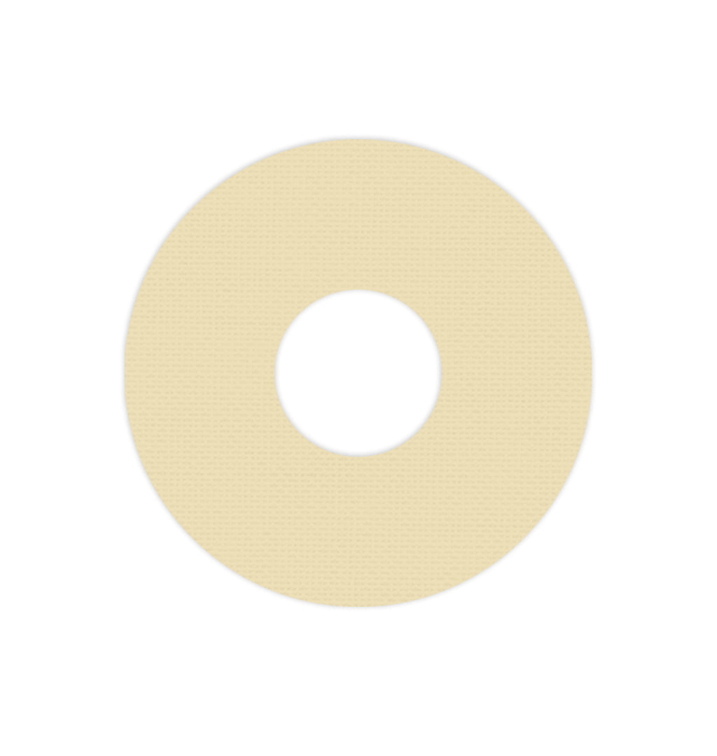 Solid Color Buttermilk FreeStyle Libre 3 Plus & Lingo Patch Tape - Pump Peelz Solid Color Buttermilk FreeStyle Libre 3 Plus & Lingo Patch Tape - Pump Peelz