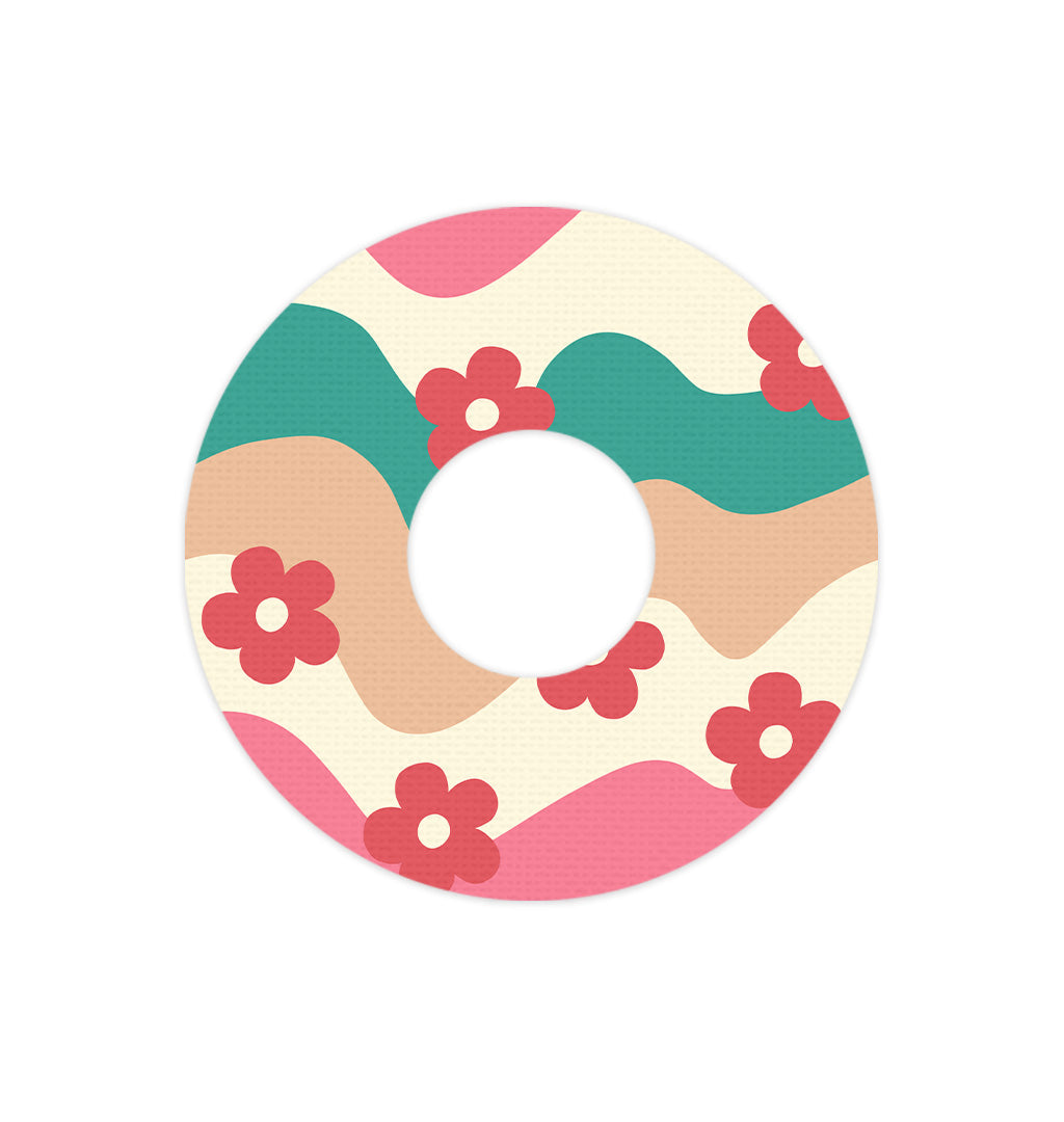 Retro Noel FreeStyle Libre 3 Plus & Lingo Patch Tape - Pump Peelz Retro Noel FreeStyle Libre 3 Plus & Lingo Patch Tape - Pump Peelz