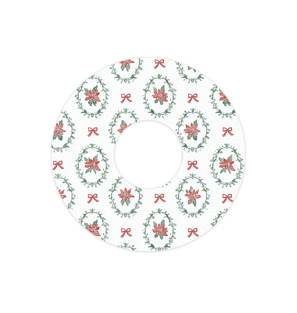 Poinsettia Parade FreeStyle Libre 3 Plus & Lingo Patch Tape - Pump Peelz Poinsettia Parade FreeStyle Libre 3 Plus & Lingo Patch Tape - Pump Peelz