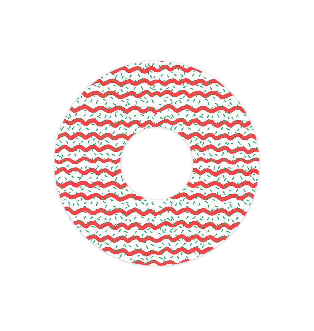Christmas Icing FreeStyle Libre 3 Plus & Lingo Patch Tape - Pump Peelz Christmas Icing FreeStyle Libre 3 Plus & Lingo Patch Tape - Pump Peelz