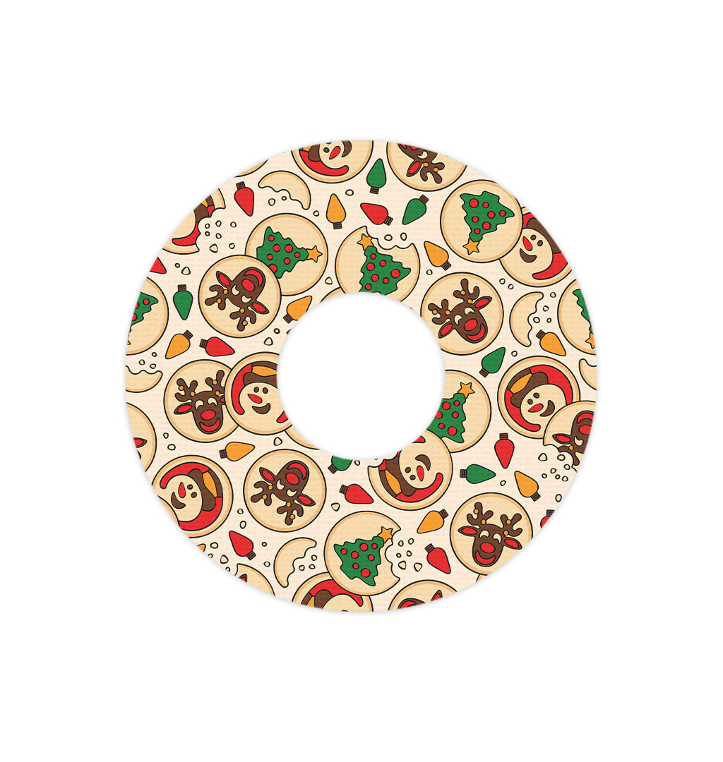 Santa's Cookies FreeStyle Libre 3 Plus & Lingo Patch Tape - Pump Peelz Santa's Cookies FreeStyle Libre 3 Plus & Lingo Patch Tape - Pump Peelz