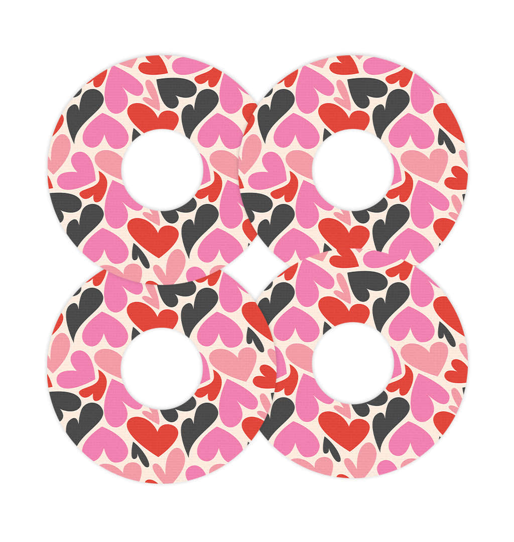Heartbreaker FreeStyle Libre 3 Plus & Lingo Patch Tape - Pump Peelz Heartbreaker FreeStyle Libre 3 Plus & Lingo Patch Tape - Pump Peelz