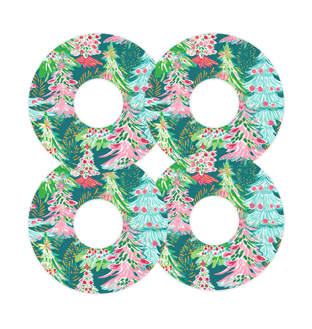 Festive Forest FreeStyle Libre 3 Plus & Lingo Patch Tape - Pump Peelz Festive Forest FreeStyle Libre 3 Plus & Lingo Patch Tape - Pump Peelz