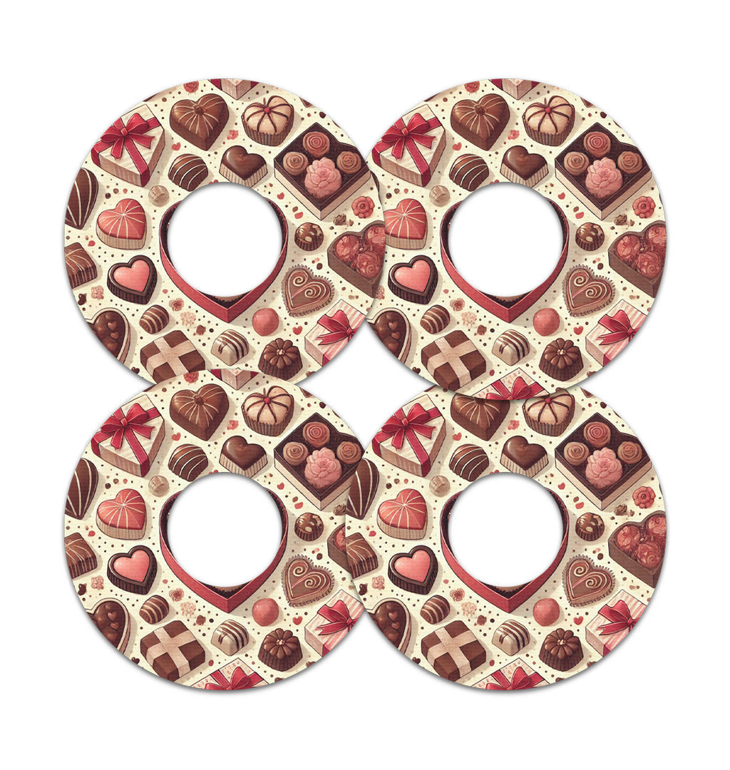 Chocolate Love FreeStyle Libre 3 Plus & Lingo Patch Tape - Pump Peelz Chocolate Love FreeStyle Libre 3 Plus & Lingo Patch Tape - Pump Peelz