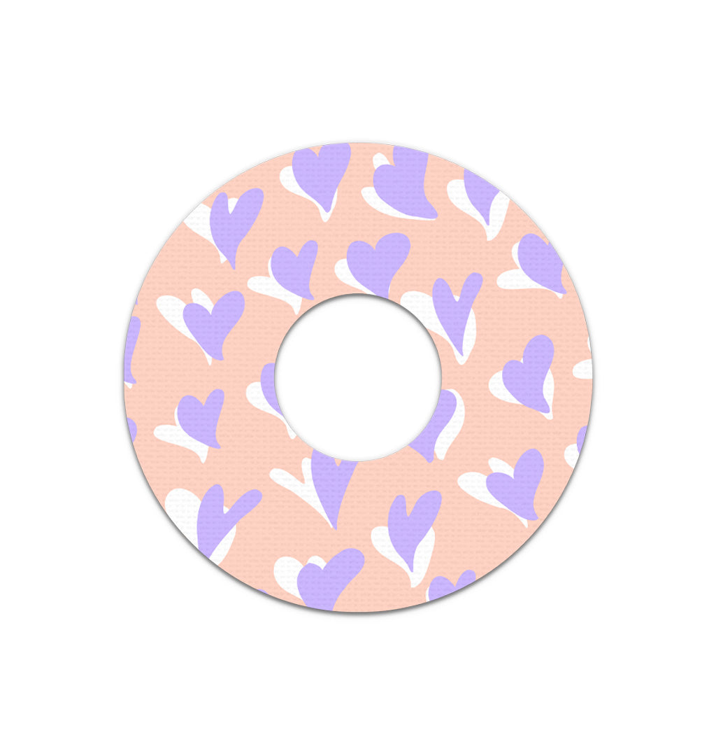 Lavender Love FreeStyle Libre 3 Plus & Lingo Patch Tape - Pump Peelz Lavender Love FreeStyle Libre 3 Plus & Lingo Patch Tape - Pump Peelz